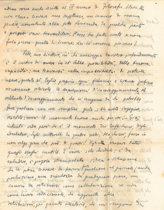 Lettera di Ferrante Azzali a Giovanni Ansaldo, 03-10-1938 (2)